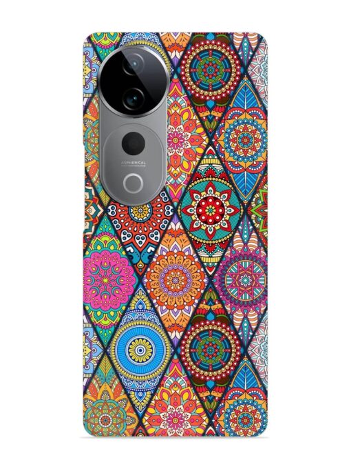 Seamless Tile Pattern Snap Case for Vivo T3 Ultra (5G)