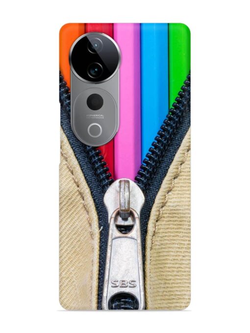 Zip In Color Snap Case for Vivo T3 Ultra (5G)