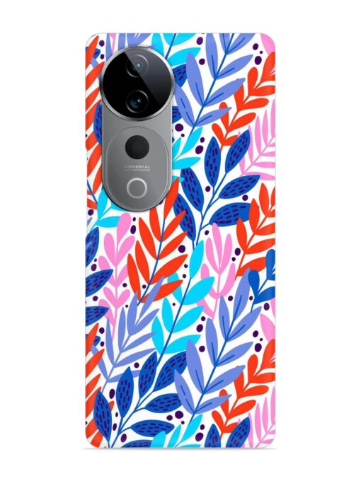 Bright Floral Tropical Snap Case for Vivo T3 Ultra (5G)