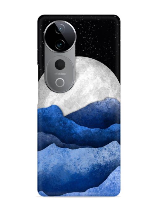 Full Moon Mountain Vector Snap Case for Vivo T3 Ultra (5G)