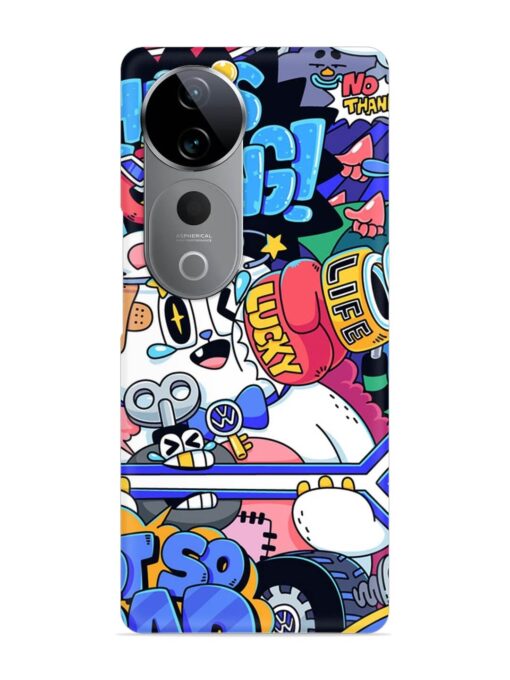 Universal Doodle Snap Case for Vivo T3 Ultra (5G)