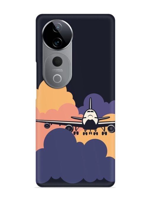 Aeroplane vector Snap Case for Vivo T3 Ultra (5G)