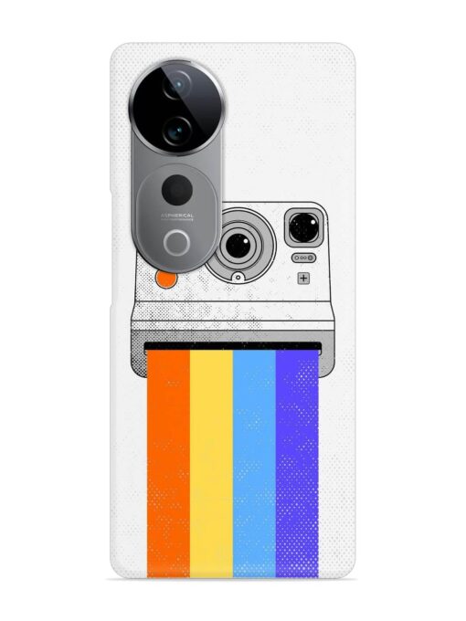 Retro Camera Art Snap Case for Vivo T3 Ultra (5G)