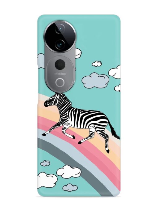 Running Zebra Snap Case for Vivo T3 Ultra (5G)