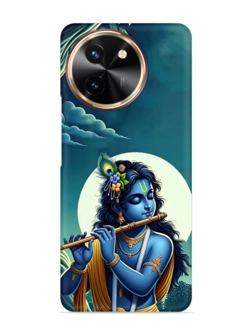 Krishna's Divine Flute Snap Case for Vivo T3X (5G) Zapvi