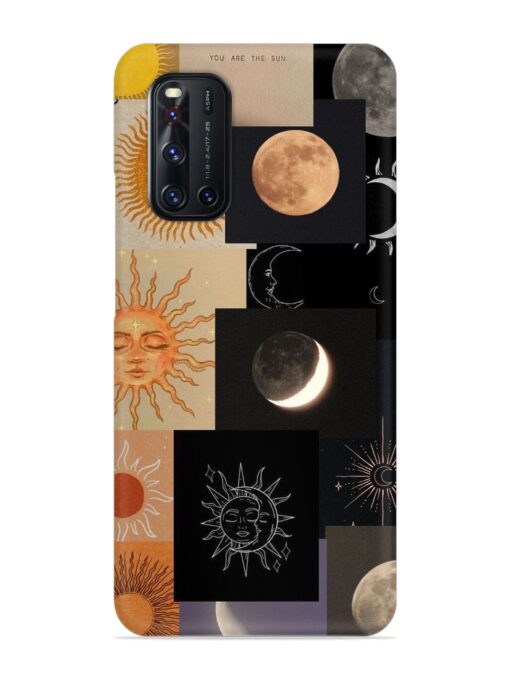 Celestial Collage Snap Case for Vivo V19 Zapvi