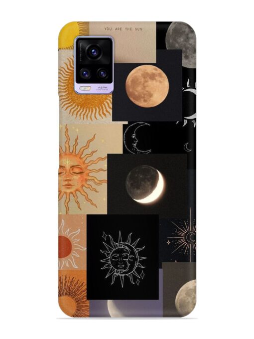 Celestial Collage Snap Case for Vivo V20 Zapvi