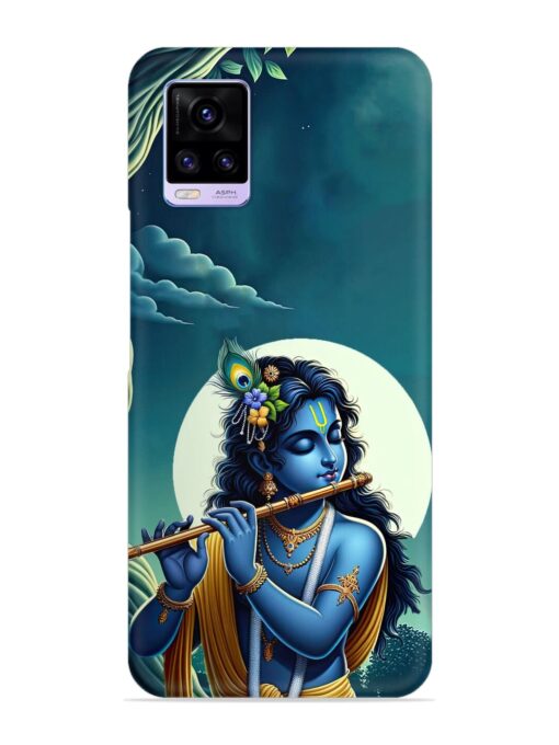 Krishna's Divine Flute Snap Case for Vivo V20 Zapvi