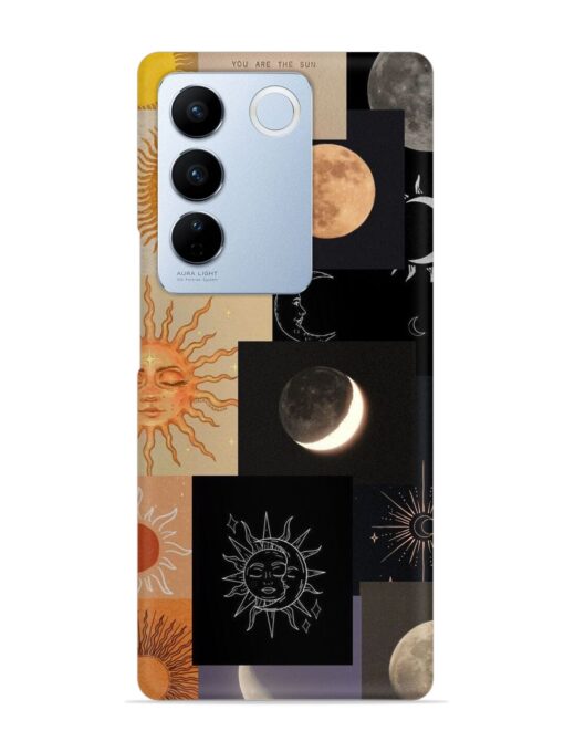 Celestial Collage Snap Case for Vivo V27 (5G) Zapvi