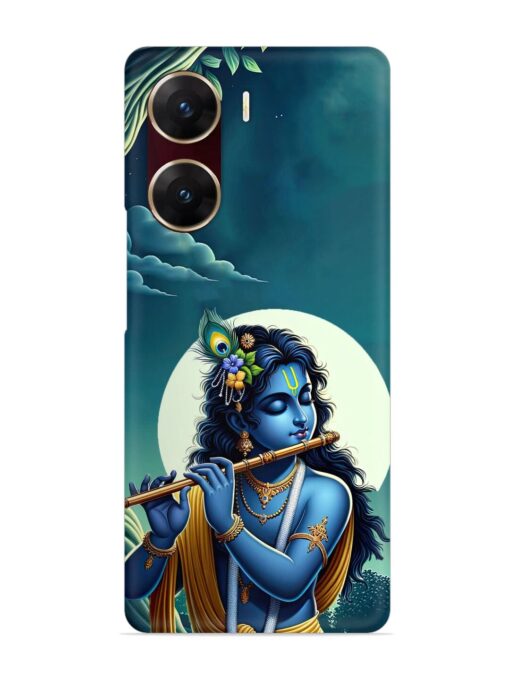 Krishna's Divine Flute Snap Case for Vivo V29E (5G) Zapvi