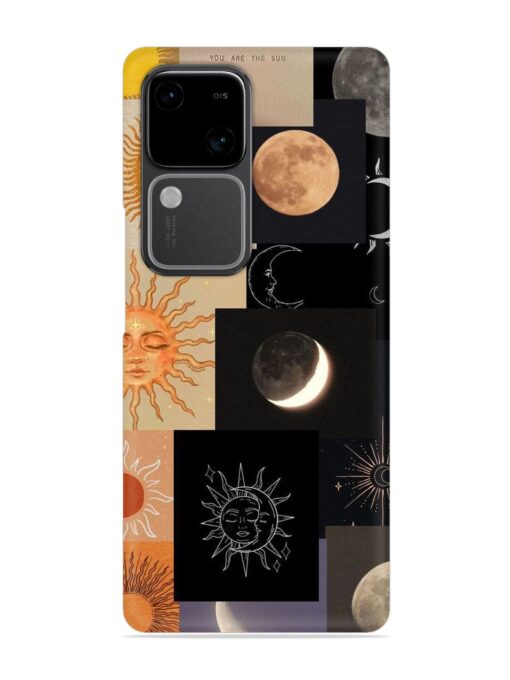 Celestial Collage Snap Case for Vivo V30 (5G)