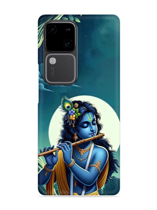 Krishna's Divine Flute Snap Case for Vivo V30 (5G)