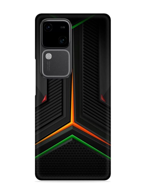 Orange Triangle Light Snap Case for Vivo V30 (5G)