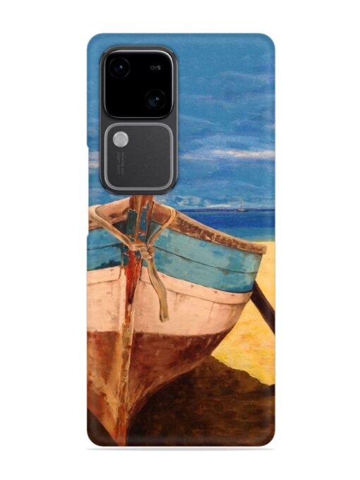 Canvas Painting Snap Case for Vivo V30 (5G)