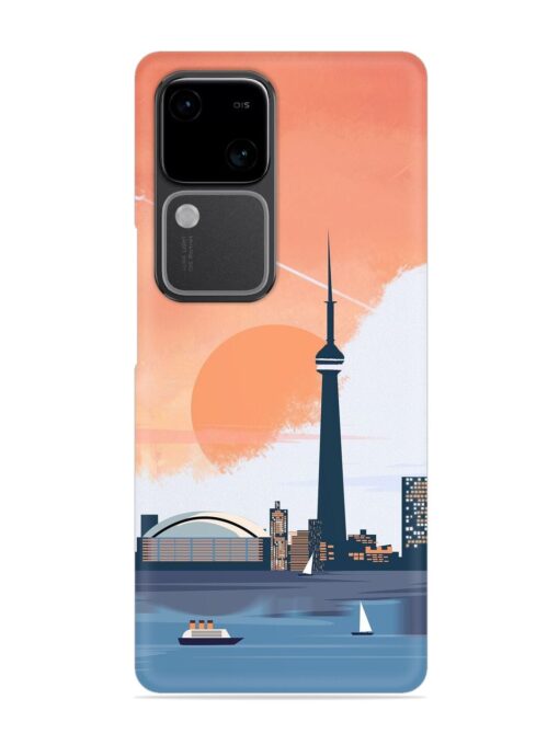 Toronto Canada Snap Case for Vivo V30 (5G) Zapvi