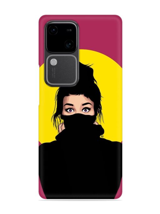 Girly Vector Snap Case for Vivo V30 (5G)