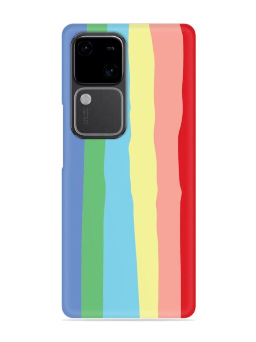 Rainbow Premium Shade Snap Case for Vivo V30 (5G) Zapvi