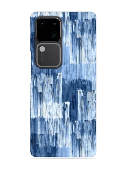 Abstract Pattern Stripes Snap Case for Vivo V30 (5G)