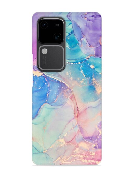 Alcohol Ink Colors Snap Case for Vivo V30 (5G)