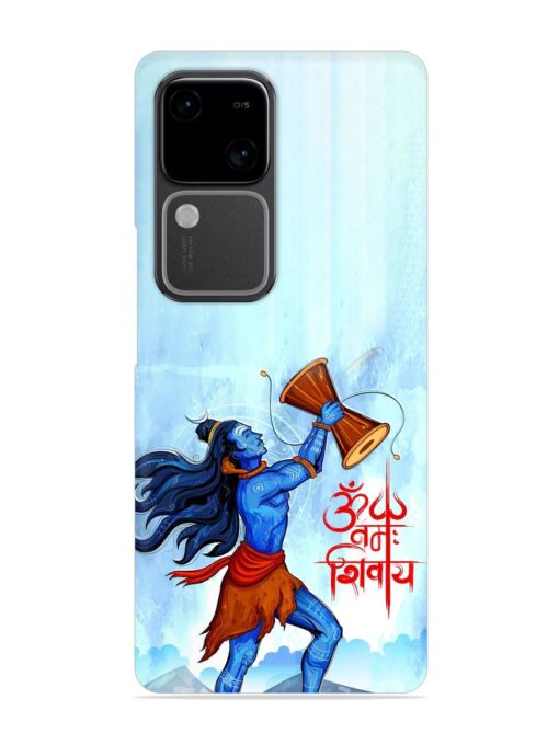 Illustration Lord Shiva Snap Case for Vivo V30 (5G)