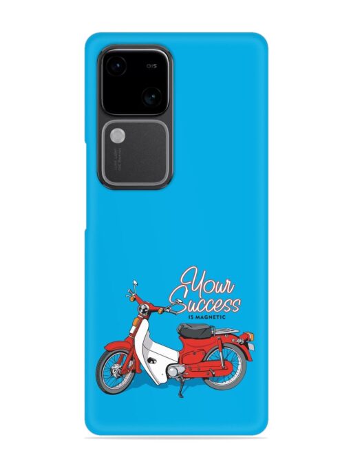 Motorcycles Image Vector Snap Case for Vivo V30 (5G)