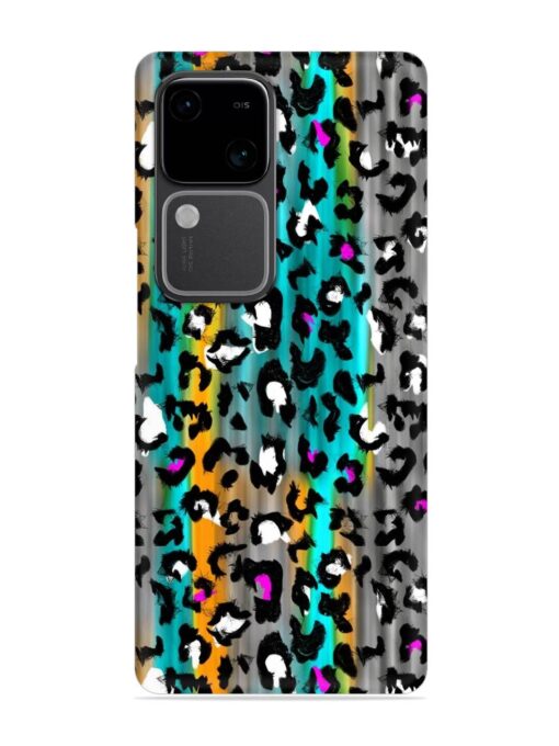 Mix Animal Skin Snap Case for Vivo V30 (5G)