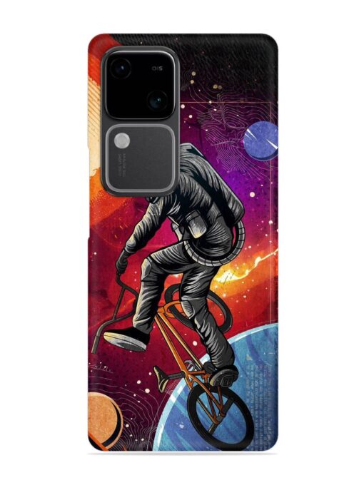 Super Eclipse Bmx Bike Snap Case for Vivo V30 (5G)