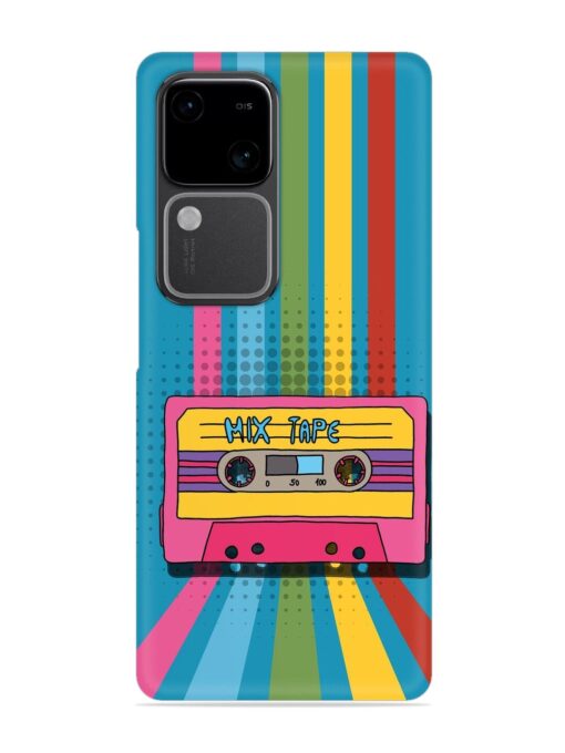 Mix Tape Vactor Snap Case for Vivo V30 (5G)