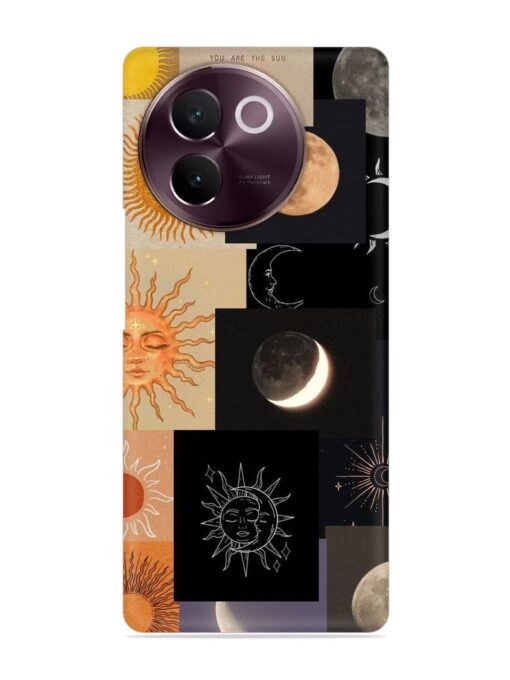 Celestial Collage Snap Case for Vivo V30E (5G) Zapvi