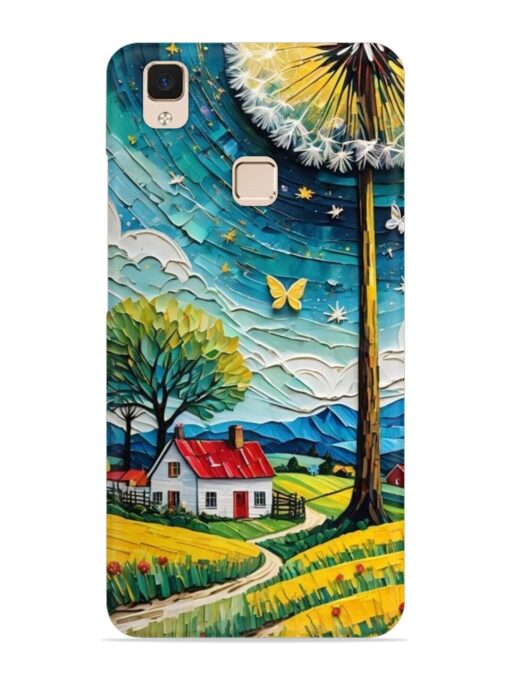 Dandelion Dreams Snap Case for Vivo V3 Max Zapvi