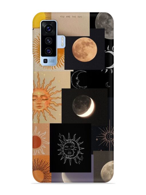 Celestial Collage Snap Case for Vivo X50 Zapvi