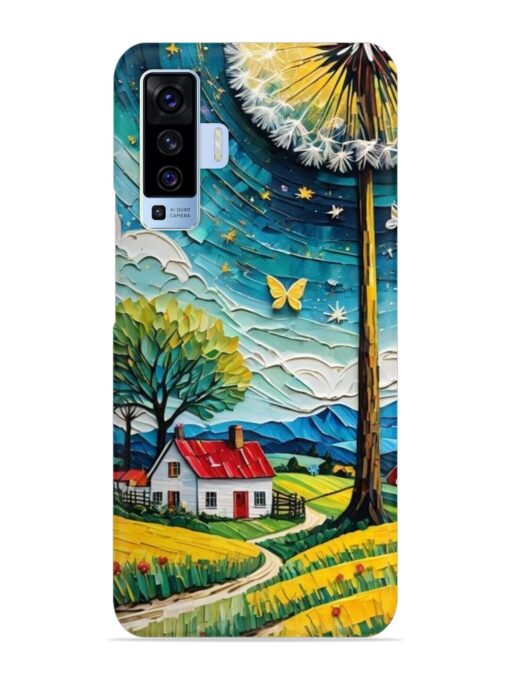 Dandelion Dreams Snap Case for Vivo X50 Zapvi