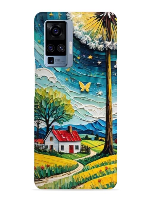 Dandelion Dreams Snap Case for Vivo X50 Pro Zapvi