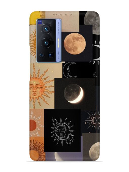 Celestial Collage Snap Case for Vivo X70 Pro (5G) Zapvi