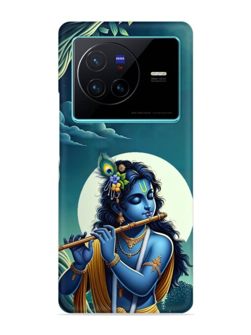 Krishna's Divine Flute Snap Case for Vivo X80