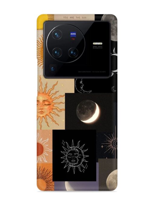 Celestial Collage Snap Case for Vivo X80 Pro