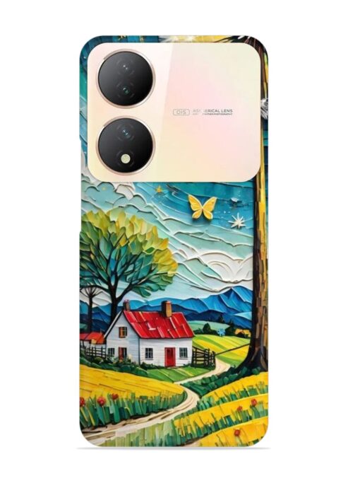 Dandelion Dreams Snap Case for Vivo Y100 (5G) Zapvi