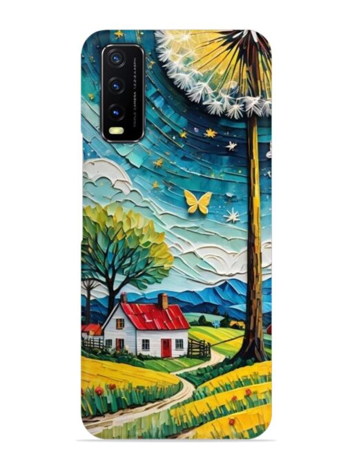 Dandelion Dreams Snap Case for Vivo Y12S Zapvi