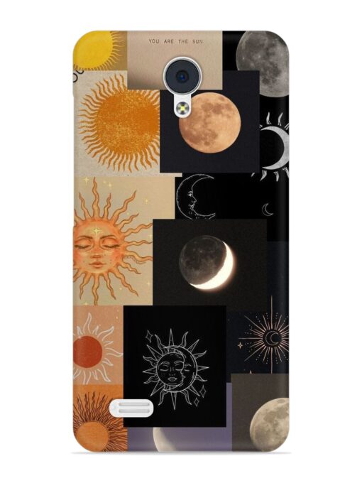 Celestial Collage Snap Case for Vivo Y21L Zapvi