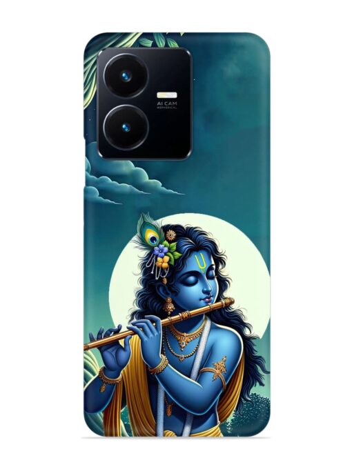 Krishna's Divine Flute Snap Case for Vivo Y22 Zapvi