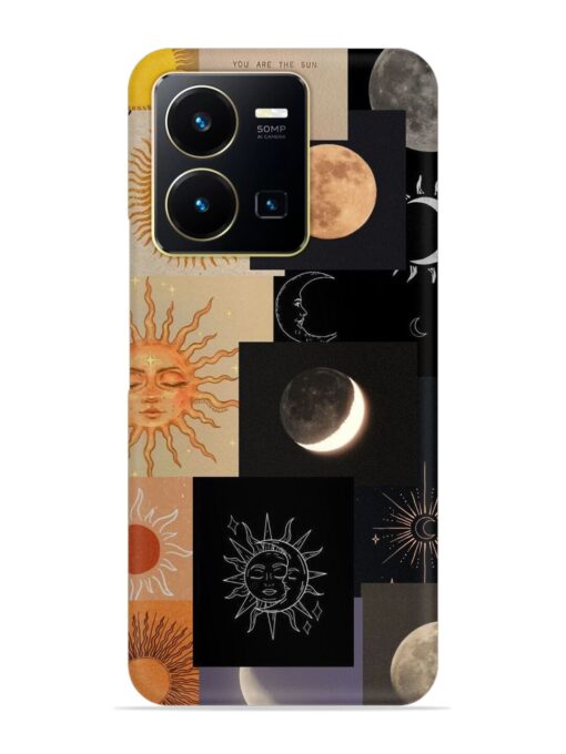 Celestial Collage Snap Case for Vivo Y35