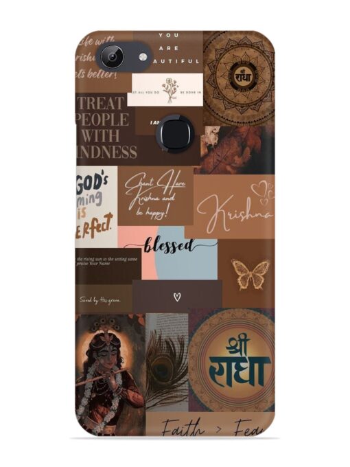 Krishna-Inspired Aesthetic Snap Case for Vivo Y81