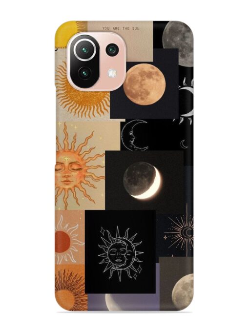 Celestial Collage Snap Case for Xiaomi Mi 11 Lite Ne (5G) Zapvi