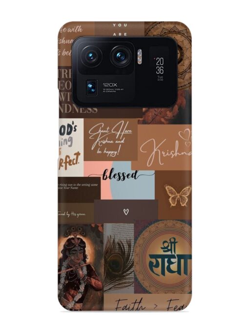 Krishna-Inspired Aesthetic Snap Case for Xiaomi Mi 11 Ultra Zapvi