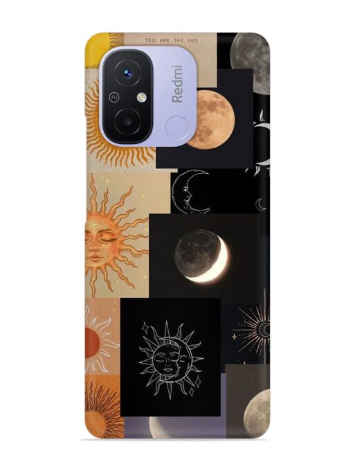 Celestial Collage Snap Case for Xiaomi Redmi 12C Zapvi