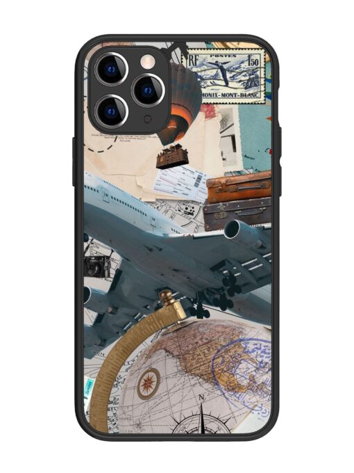 Adventure Awaits Glossy Metal Phone Cover for Apple Iphone 11 Pro Zapvi