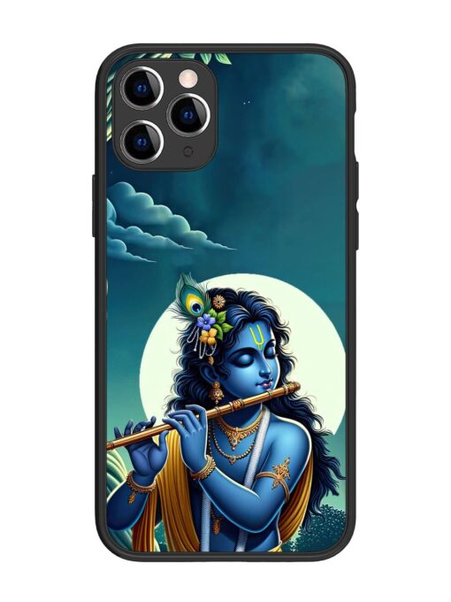 Krishna's Divine Flute Glossy Metal Phone Cover for Apple Iphone 11 Pro