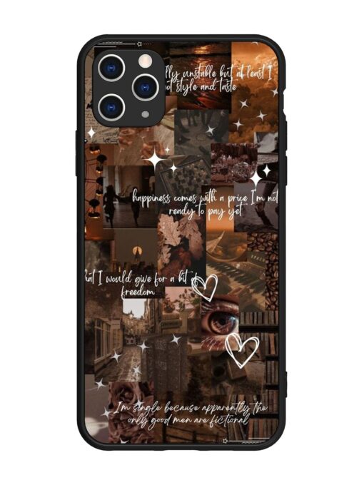 Melancholy Aesthetic Glossy Metal Phone Cover for Apple Iphone 11 Pro Max Zapvi