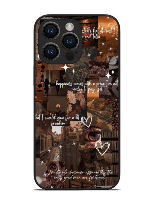 Melancholy Aesthetic Glossy Metal Phone Cover for Apple Iphone 14 Pro Max