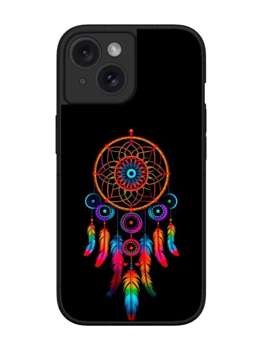 Dreamcatcher Glossy Metal Phone Cover for Apple Iphone 15 Zapvi